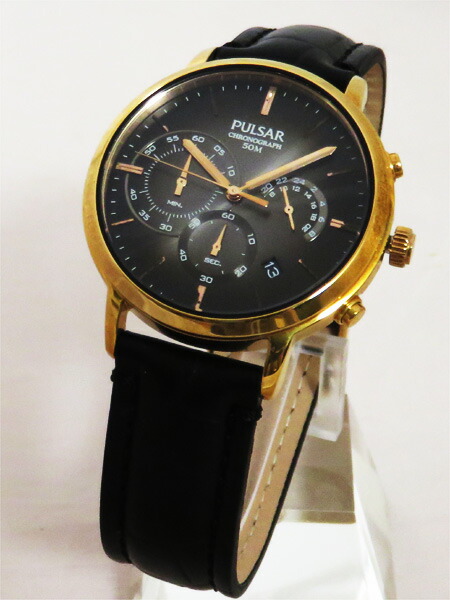 腕時計 SEIKO PALSAR パルサー ソーラークロノグラフ 10気圧防水 SEIKO PULSAR セイコー パルサー 腕時計 ウォッチ メンズ