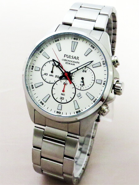 セイコー SEIKO パルサー PULSAR クロノグラフウオッチ PT3A47X1