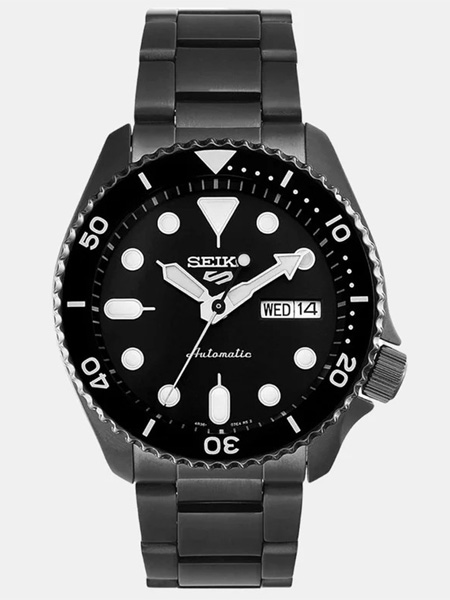 セイコー 5 SEIKO ファイブ スポーツ 自動巻(日本語曜日) 腕時計 SRPD65K1 オールブラック
