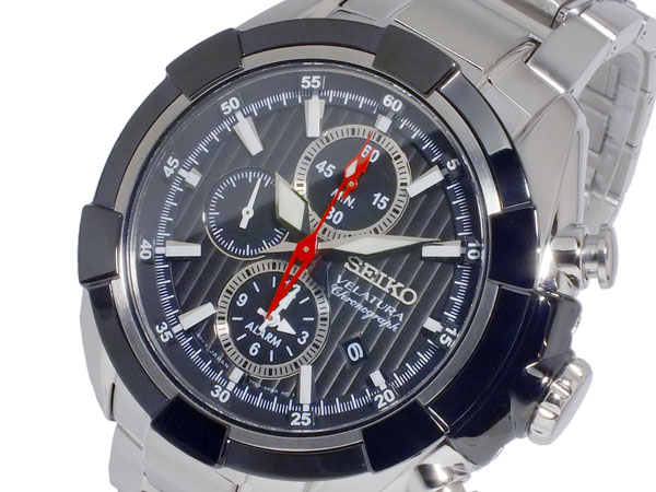 セイコー SEIKO ベラチュラ 石英 メンズ クロノ ウオッチ SNAF39P1