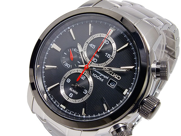 セイコー SEIKO クオーツ メンズ クロノグラフ 腕時計 SNAF47P1