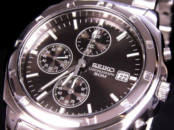 セイコー SEIKO クロノグラフ 腕時計 SND191P1