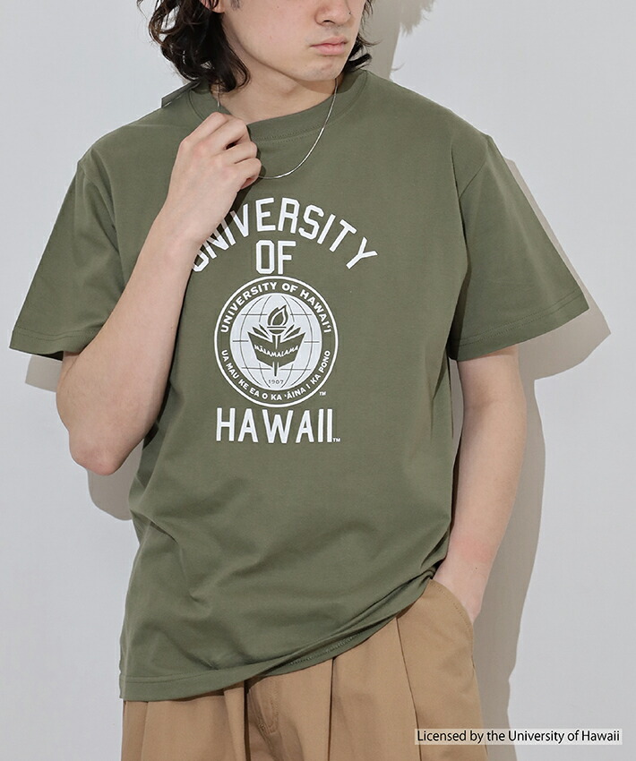 楽天市場】ハワイアン Tシャツ ハワイ大学 ティーシャツ シャツ