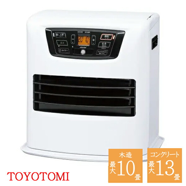 楽天市場】トヨトミ 石油ファンヒーター LC-S33(W) (2025年製/シルキー