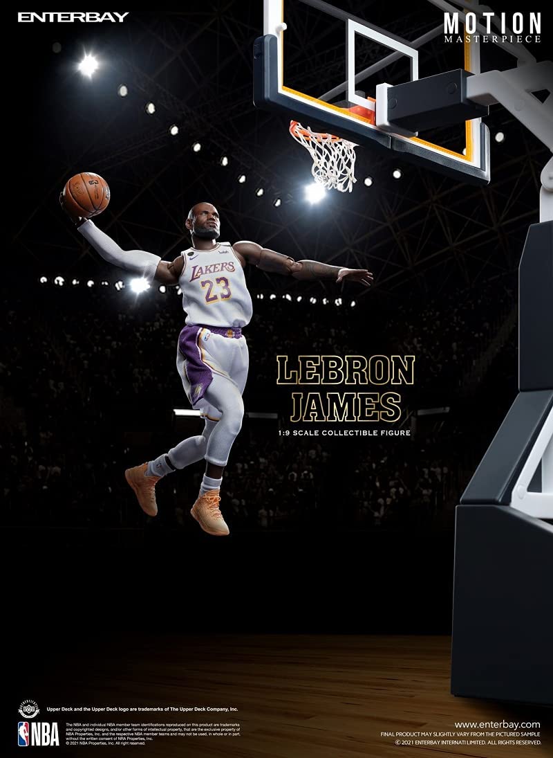 1 9 モーションマスターピース コレクティブル フィギュア Nbaコレクション レブロン ジェームズ 予約21 9月発売 エンターベイ Salon Raquet De