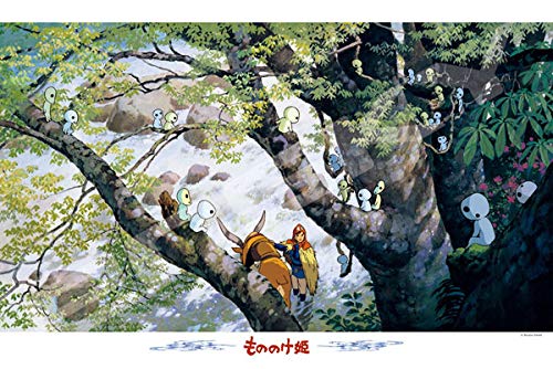 エンスカイ 1000ピース ジグソーパズル スタジオジブリ もののけ姫 コダマの森 1000-270画像