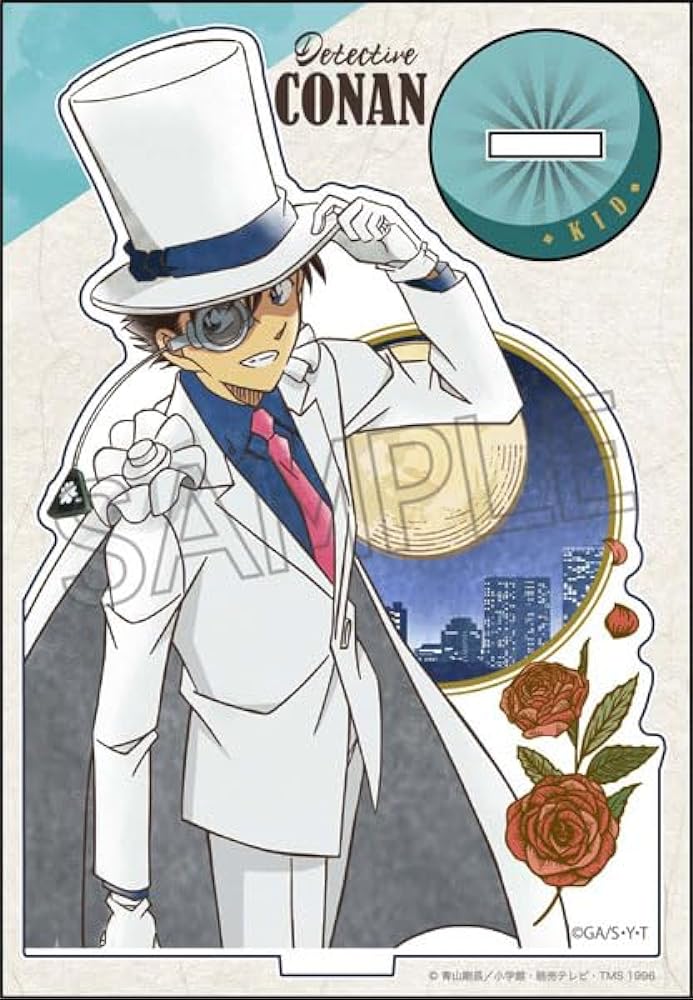 kid in trap island 怪盗キッド 名探偵コナン アニメ