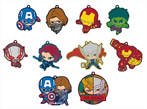 マーベル アベンジャーズ キャラ 恋びと マスコット 2 Box商売物 1box 10個価格 全10部門 Earthkitchen Ph