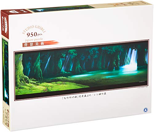 エンスカイ 950ピース ジグソーパズル スタジオジブリ背景美術シリーズ もののけ姫 シシ神の森 (34x102cm)