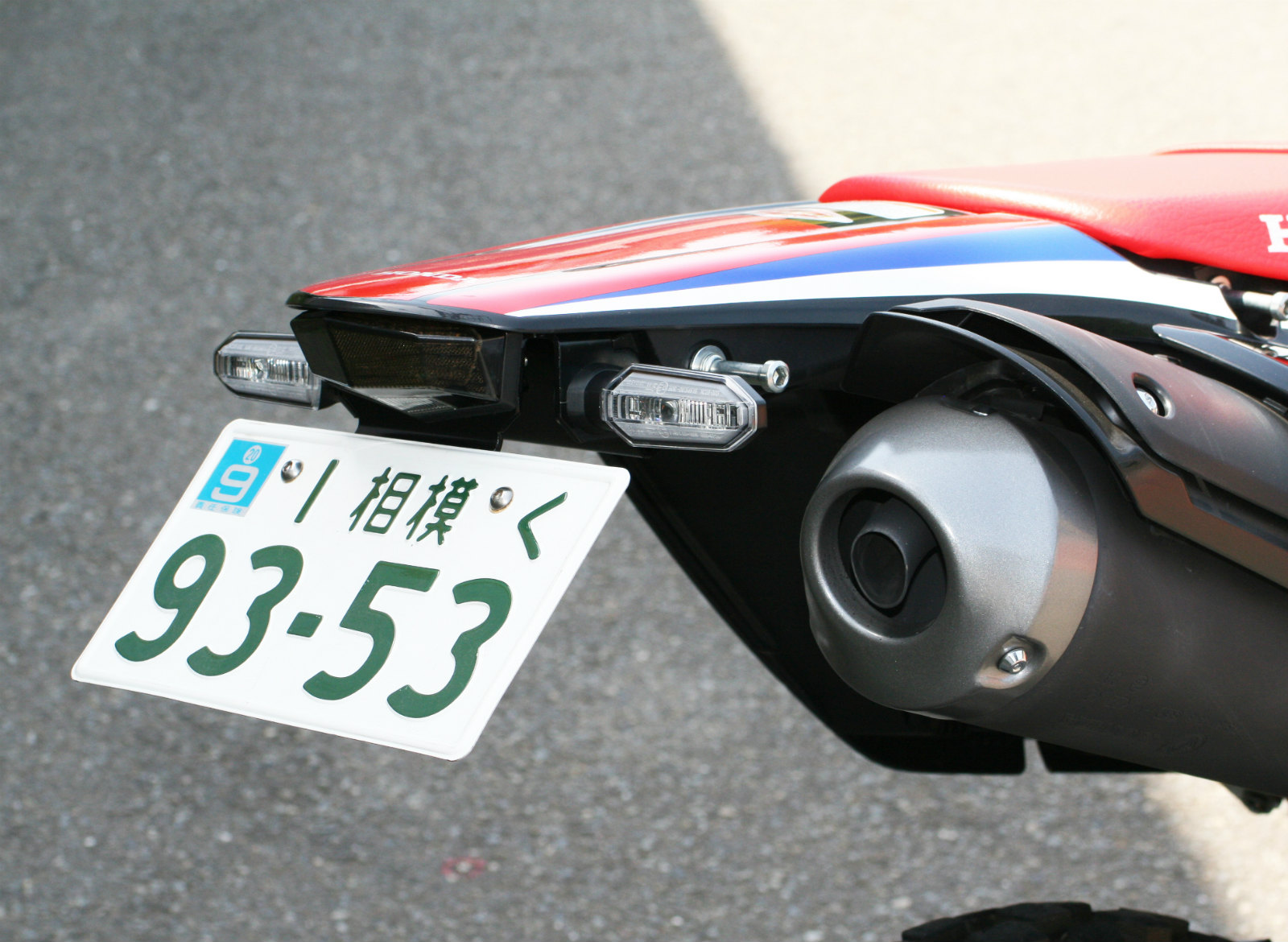 【送料無料】　PinkFactory ピンクファクトリー ホンダ 17-20 CRF250L/M/RALLY (MD44)用 LEDテールフェンダーレスキット 【スモークレンズテールランプ】+ リフレクターキット HONDA ホンダ