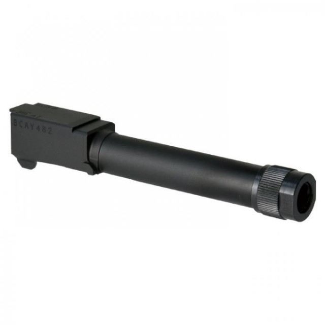マルイG19用Mk27Mod2タイプアルミアウターバレル14逆ネジBK [DET-OB-TM50A](JAN：2000000097312)