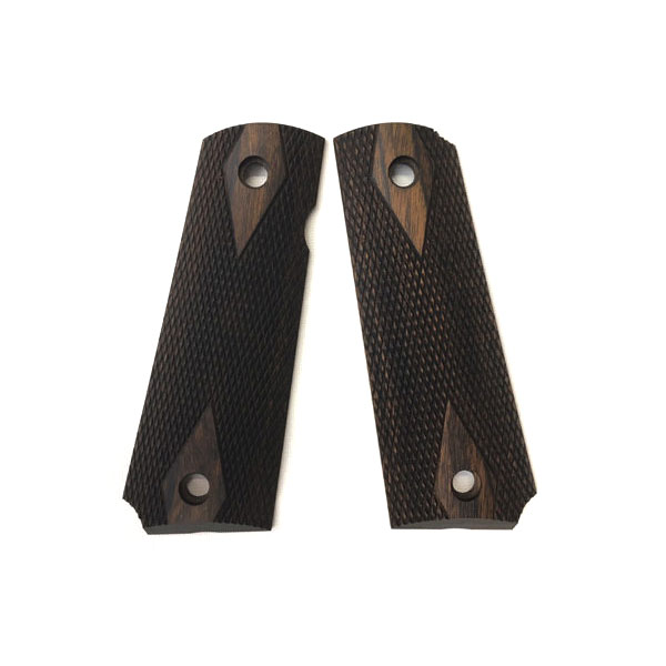ウッドグリップ M45CQP/DOC(ダイヤチェッカー/ダークブラウン) [AWG-1433](JAN：4573112284331) 6,353円