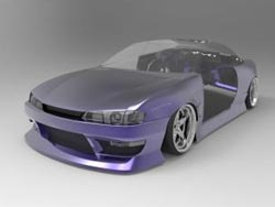 S14シルビア 後期 BNSPORTS FULL SET [AD017-11](JAN：4580377881601)