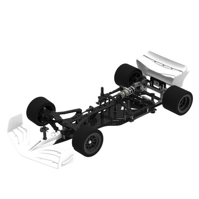 Team SAXO F1-180-V4 1/10 F1シャーシキット [TSR1005](JAN：4573607600752)