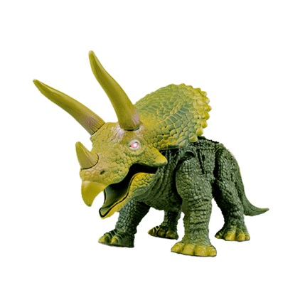楽天市場】赤外線で歩く恐竜トリケラトプス ラジコン 恐竜 : 博品館TOYPARK