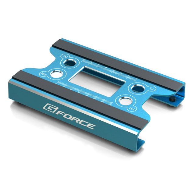 楽天市場】タミヤ TRF メンテナンススタンド (ブルー) #42371