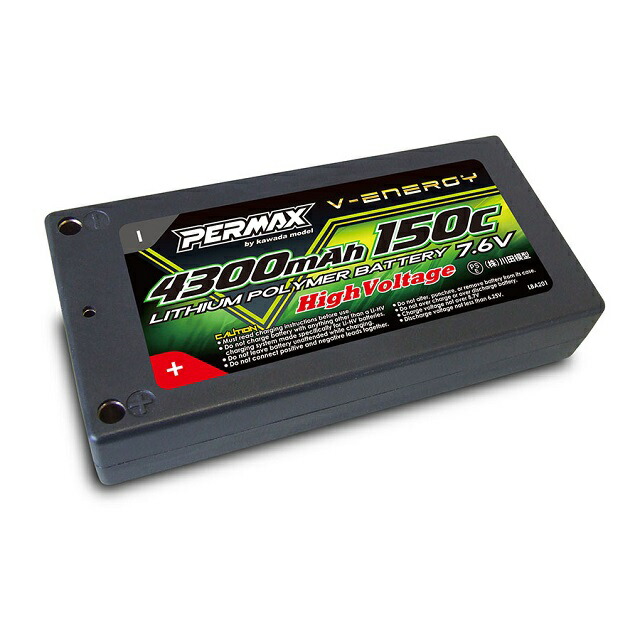 リポHV7.6V4300-150CショートSサイズ [LBA201](JAN：4946649041263)