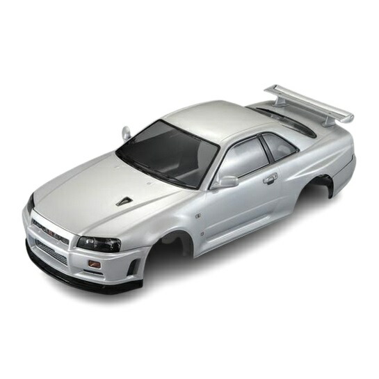 ラジコン　1/10 NISSANスカイラインBNR34 ボディ(メタリックブルー) [48716] 81HjVEFXUHL._UF894,1000_QL80_.jpg
