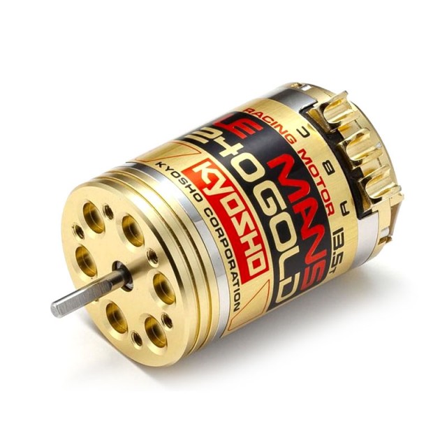 ル・マン 240 ゴールド ブラシレスモーター 13.5T/4WD用 [37034](JAN：4548565427666)