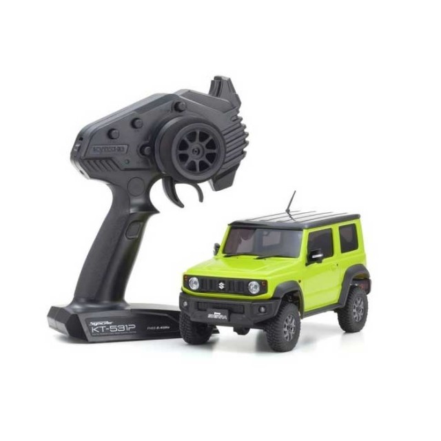 MX-01 スズキ ジムニーシエラ キネティックイエロー レディセット(クローリングカー ミニッツ4×4シリーズ) [32534Y](JAN：4548565460724)