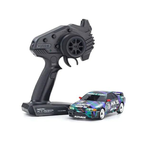 ミニッツAWD HKS スカイライン(R32 GT-R) 1993 #87 [32652HK](JAN：4548565483594)