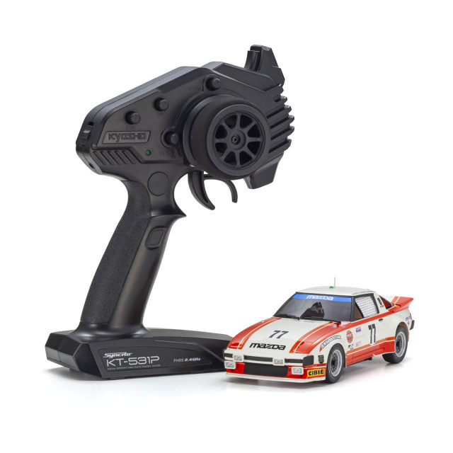 ミニッツRWD MR-04 レディセット マツダ サバンナ RX-7(SA22C) 1979 デイトナ CAR No.77 [32365R](JAN：4548565507566)