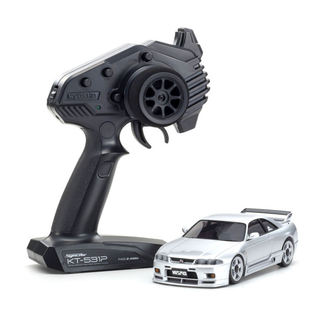 ミニッツAWD MA-020 レディセット 日産 スカイライン GT-R ニスモ(R33) シルバー [32659S](JAN：4548565518616)｜ホビーマンズ