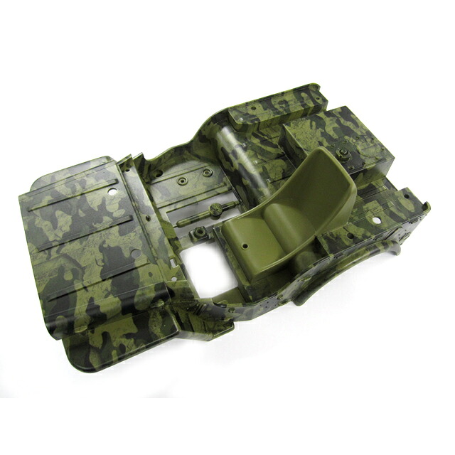 ワイルドウイリー2用 水面転写グラフィックボディ(迷彩 ツヤありクリアー塗装) [SR-MTB02GM](JAN：2000000106304)｜ホビーマンズ