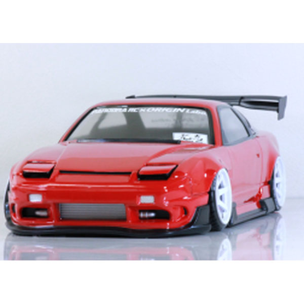 D1ライツ練習機風」180SX 1/10 ラジコン ボディ ドリフト 完成品