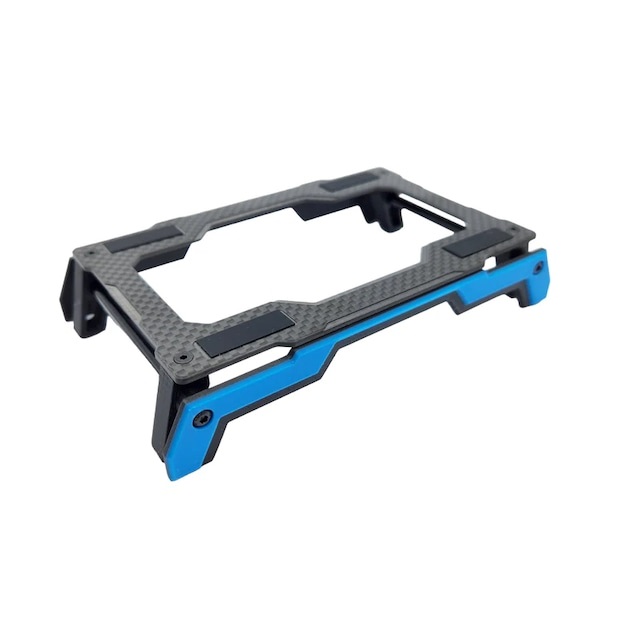 3D Pro カーボンカースタンド 1/10&1/12カー用ブルー [RCM-3DPCS-ONR-B](JAN：4573559694960)