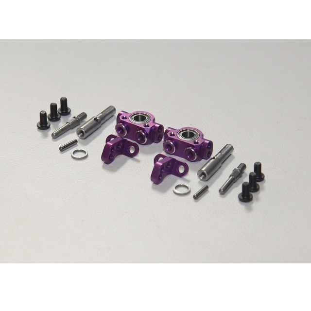 SHARK Steering Knuckle Set(Purple) [RR-1400P](JAN：65323499174)