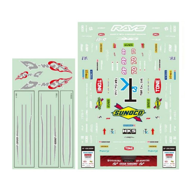 【楽天市場】D-MAX S15 SILVIA D1GP Sticker set 2022ver. [R31W434](JAN ...