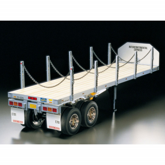1/14RC トレーラートラック用 フラットベッド セミトレーラー [56306](JAN：4950344084197)｜ホビーマンズ