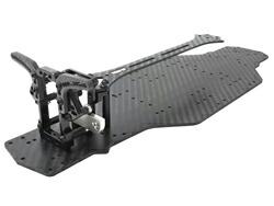 VX CONCEPT グラファイトメインシャーシ for YD-2 with VX-DOCK BOP(Black) [0270-FD](JAN：4571344917164)｜ホビーマンズ