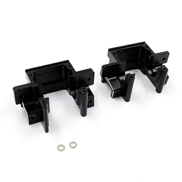 アルミバルクヘッド2pcs(F&amp;R) [YKDF-011BK](JAN：4894711069915)｜ホビーマンズ