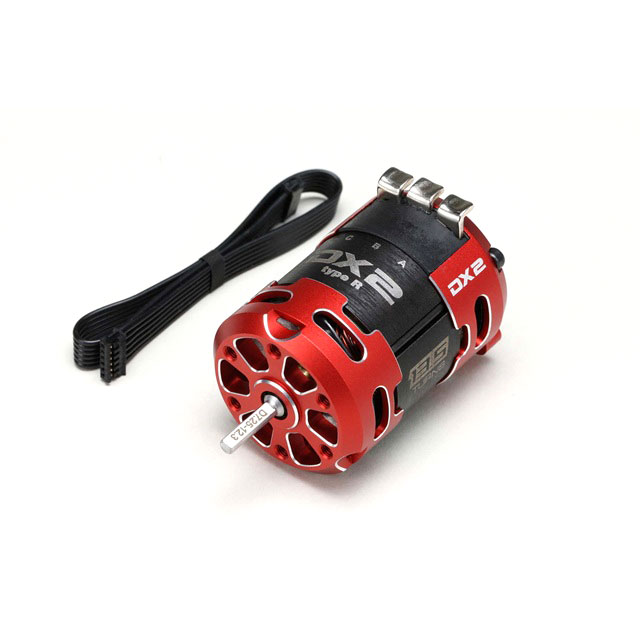 レーシングパフォーマー DX2 Type-R ブラシレスモーター 13.5T レッド [RPM-D2135RR](JAN：63934222856)