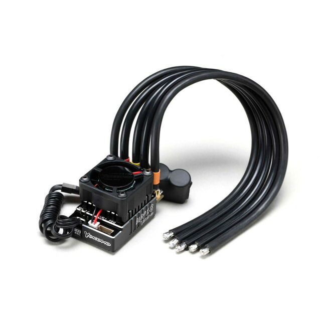 マッチモアレーシング FLETA PRO V2 ブラック ESC マッチモアレーシング FLETA PRO V2 アンプ ファン付き マッチモア