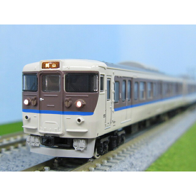 JR115系1000番台(30N体質改善車・岡山A編成・更新色) 4両編成セット(動力無し) [30922](JAN：4946950309229)