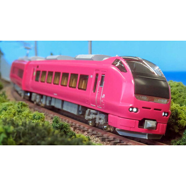 E653系1000番代いなほ(ハマナス色･クーラーカバー交換後) 7両編成セット(動力付き) [32107](JAN：4946950321078)