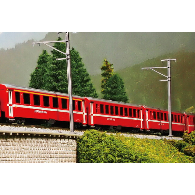 アルプスの赤い客車 EW I 4両セットA [10-1413](JAN：4949727691978)