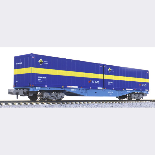 ★KATO　10-1871 コキ102＋103「カンガルーライナーSS60」 コキ102+103「カンガルーライナーSS60」が入線です。KATO 10