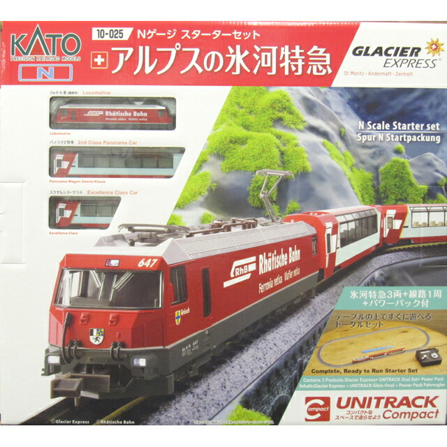 楽天市場】NゲージスターターセットSP アルプスの氷河特急 「グ