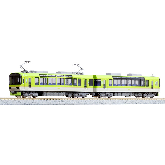 叡山電鉄900系「青もみじきらら」(メープルグリーン) [10-1528](JAN：4949727702445)