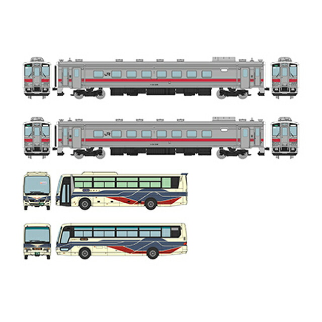 鉄道コレクション/バスコレクション 留萌本線(石狩沼田～留萌) 最終列車4933D 沿岸バス沿岸特急あさひかわ号・留萌旭川線セット [329176](JAN：4543736329176) 9,716円
