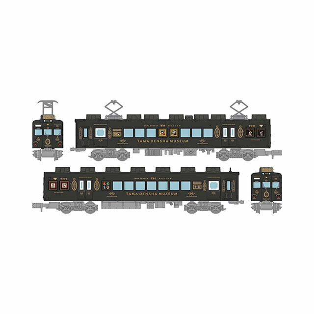 鉄道コレクション 和歌山電鐵2270系たま電車ミュージアム号2両セット [322252](JAN：4543736322252)