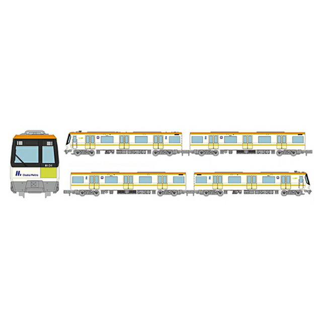 リニア地下鉄道コレクション Osaka Metro80系(長堀鶴見緑地線・31編成) 4両セットB [326540](JAN：4543736326540)