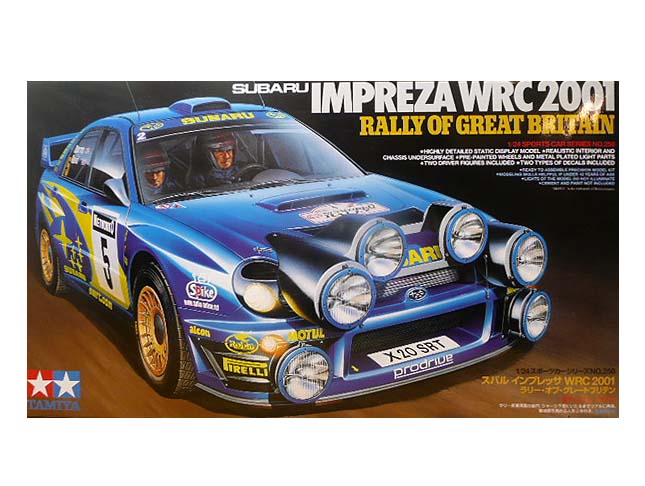 着後レビューで インプレッサ WRC プラモデル タミヤ 24カー 1 24240 2001 自動車