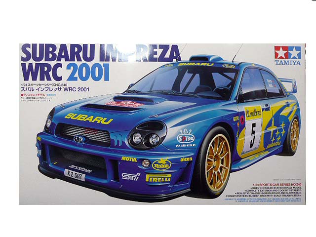タミヤ 24240 1 24 スバル インプレッサ WRC 2001 66％以上節約