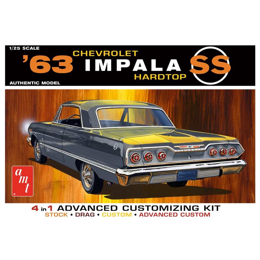 楽天市場】1/25 アメ車 プラモデル 1963 Chevrolet Impala SS