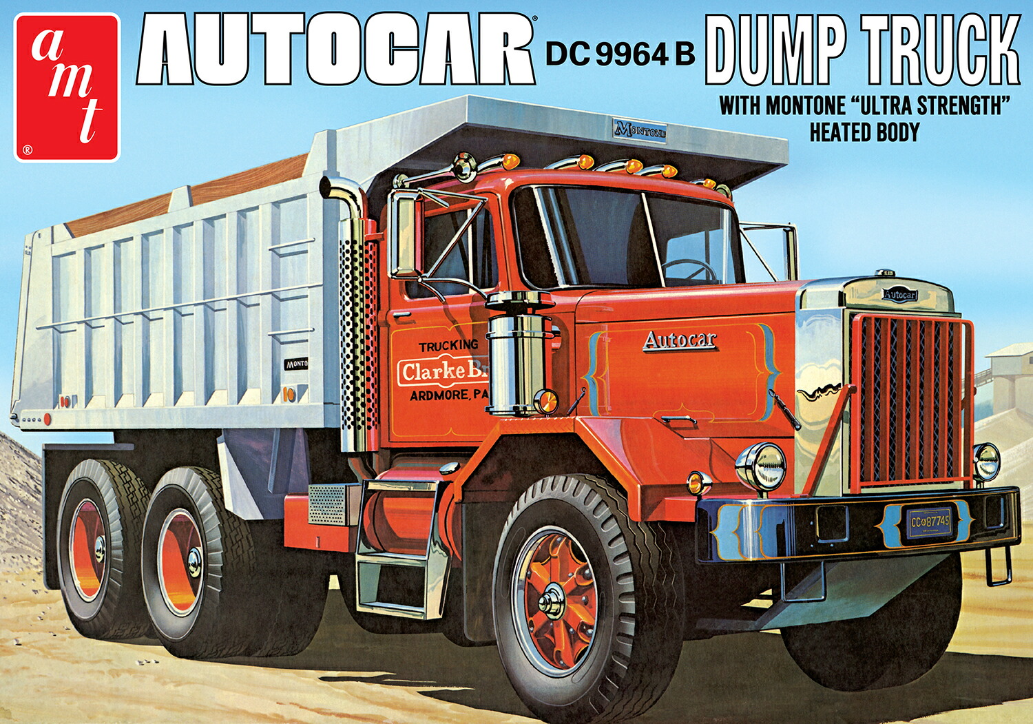 AMT 1/25 オートカー DC9964 B ダンプトラック プラモデル AMT1150